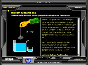 media pembelajaran ariefqosim.com tentang Hukum Archimedes