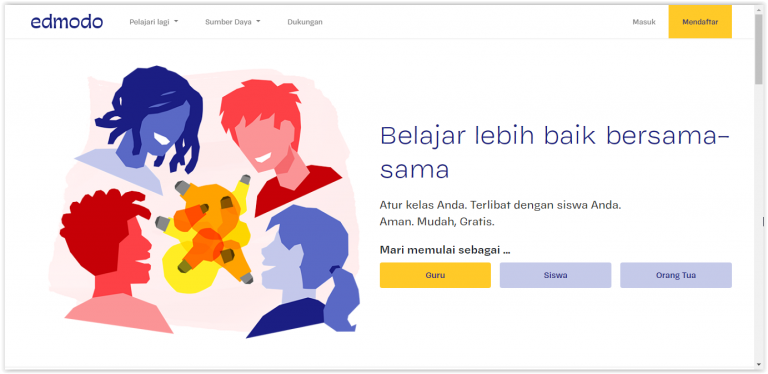 Memanfaatkan Edmodo untuk Pembelajaran Online