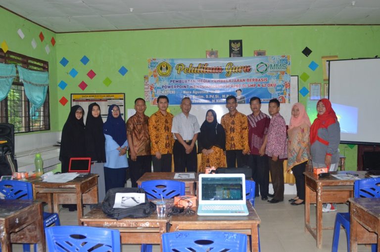 Pelatihan Guru, “Pembuatan Media Pembelajaran Berbasis Powerpoint Menggunakan Ispring”
